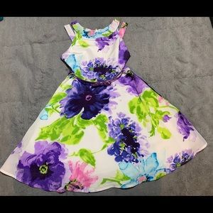 Girls floral dress